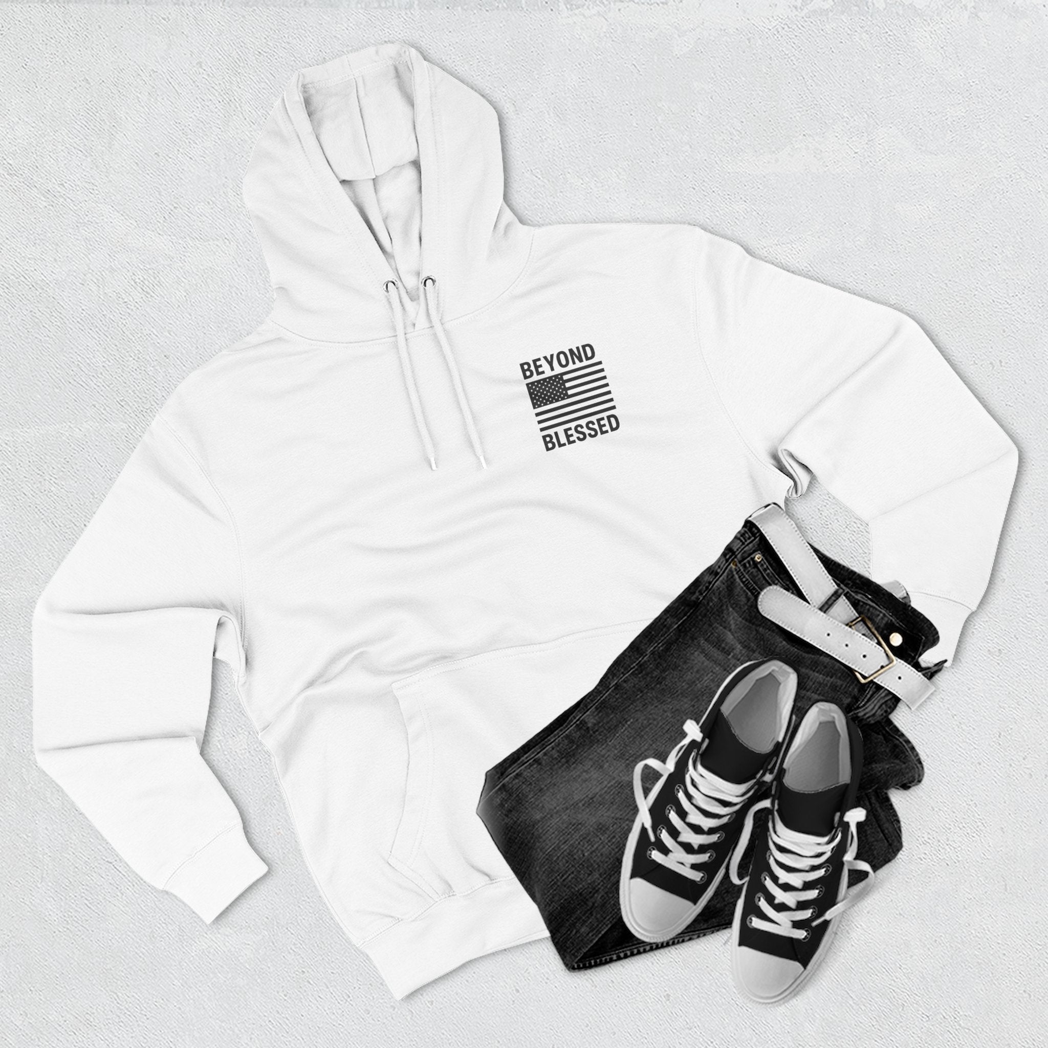 Yahweh Christian Hoodie - Heavyweight Fleece Prayer Apparel | Beyond Blessed