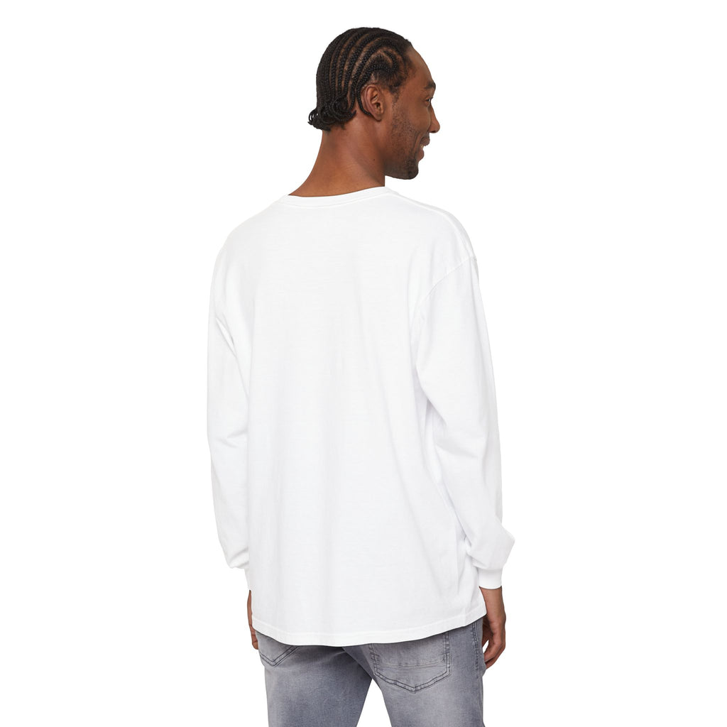 Christian Long Sleeve T-Shirt — "With God All Things Are Possible" (Matthew 19:26)