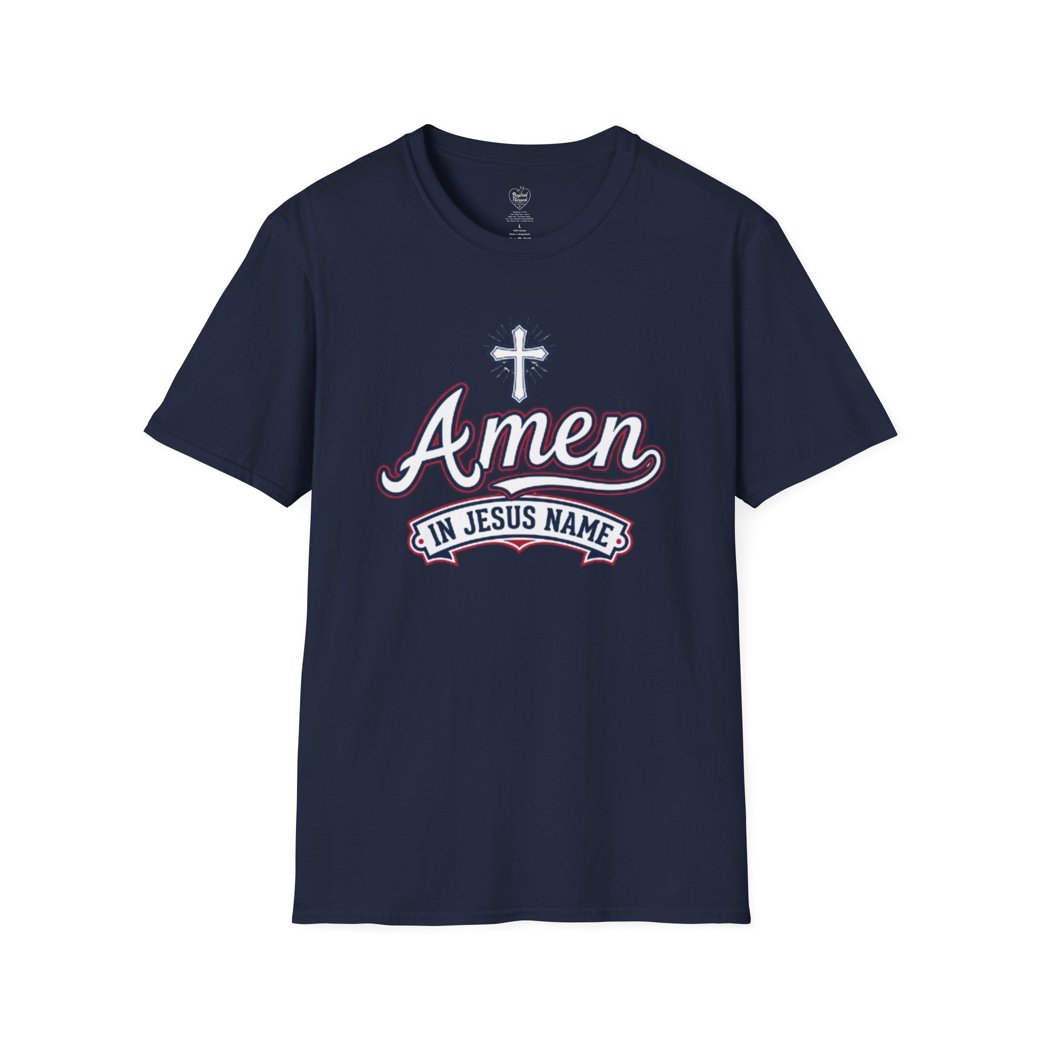 AMEN in Jesus Name Christian T-Shirt — Atlanta A Faith Tee