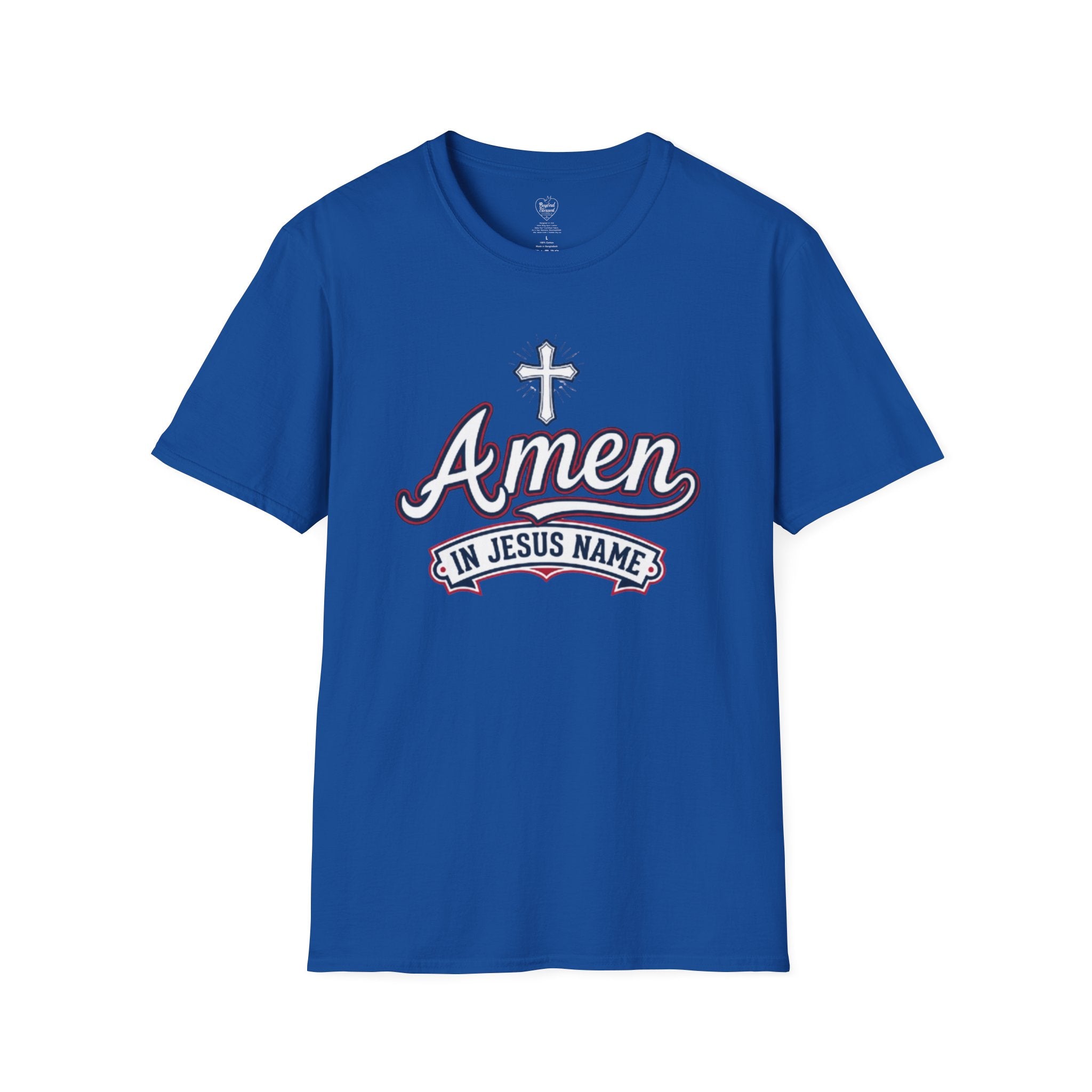AMEN in Jesus Name Christian T-Shirt — Atlanta A Faith Tee