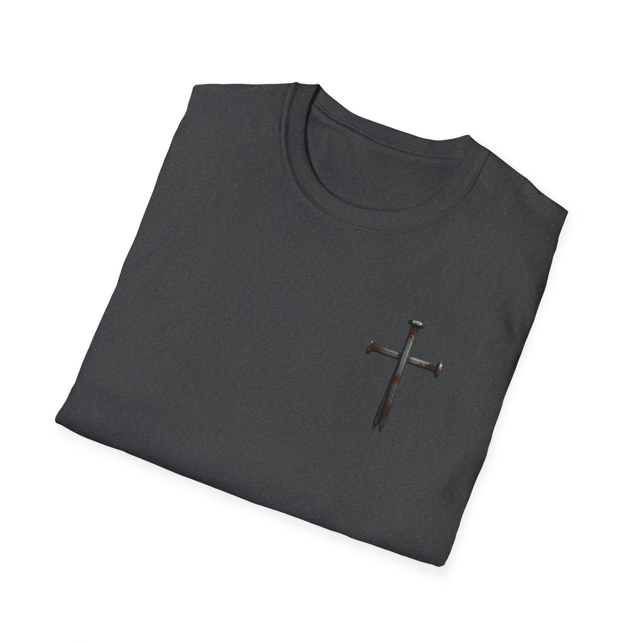 Faith Over Fear Christian T-Shirt with Cross