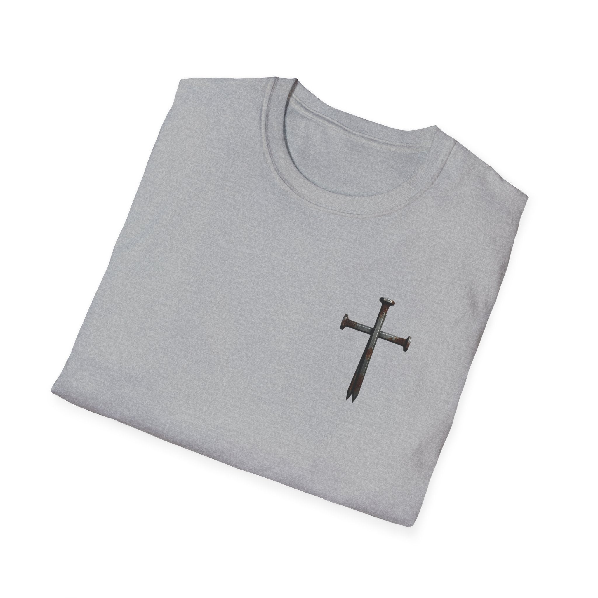 Faith Over Fear Christian T-Shirt with Cross