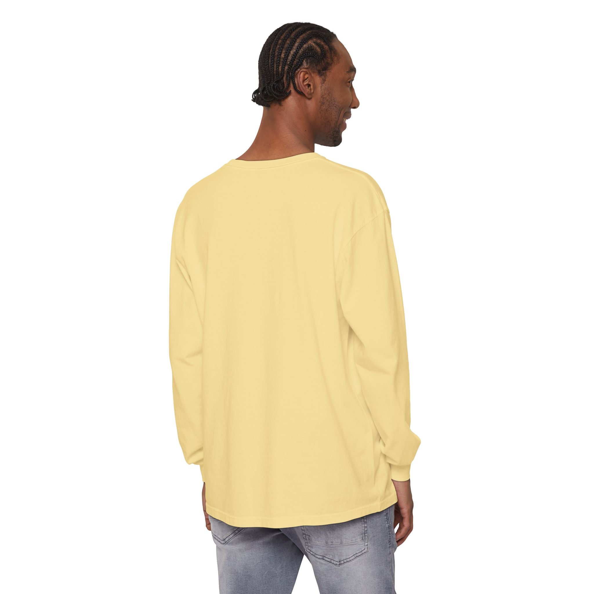 Christian Long Sleeve T-Shirt — "With God All Things Are Possible" (Matthew 19:26)