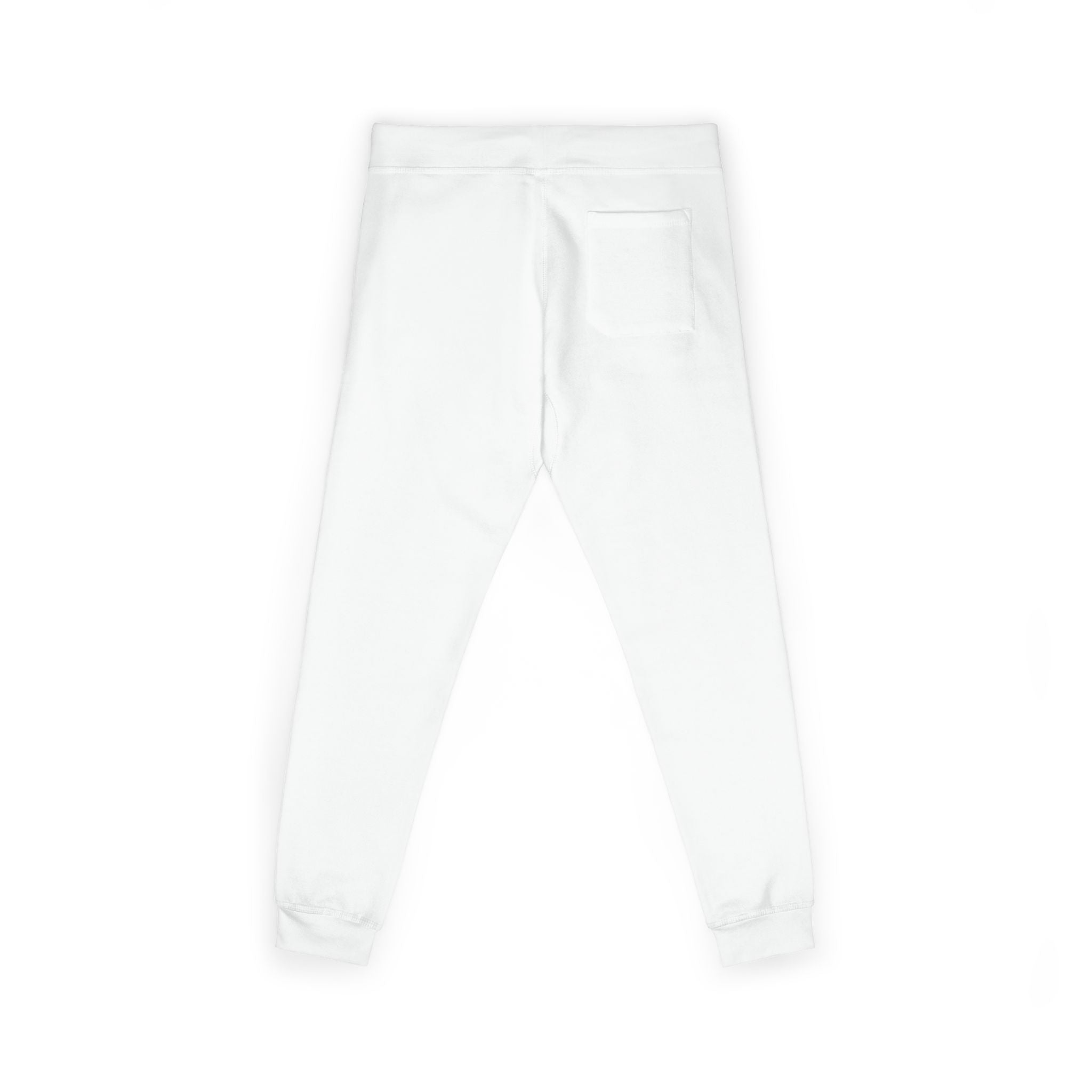 Embroidered Cross Sweatpants — Unisex Fleece Joggers