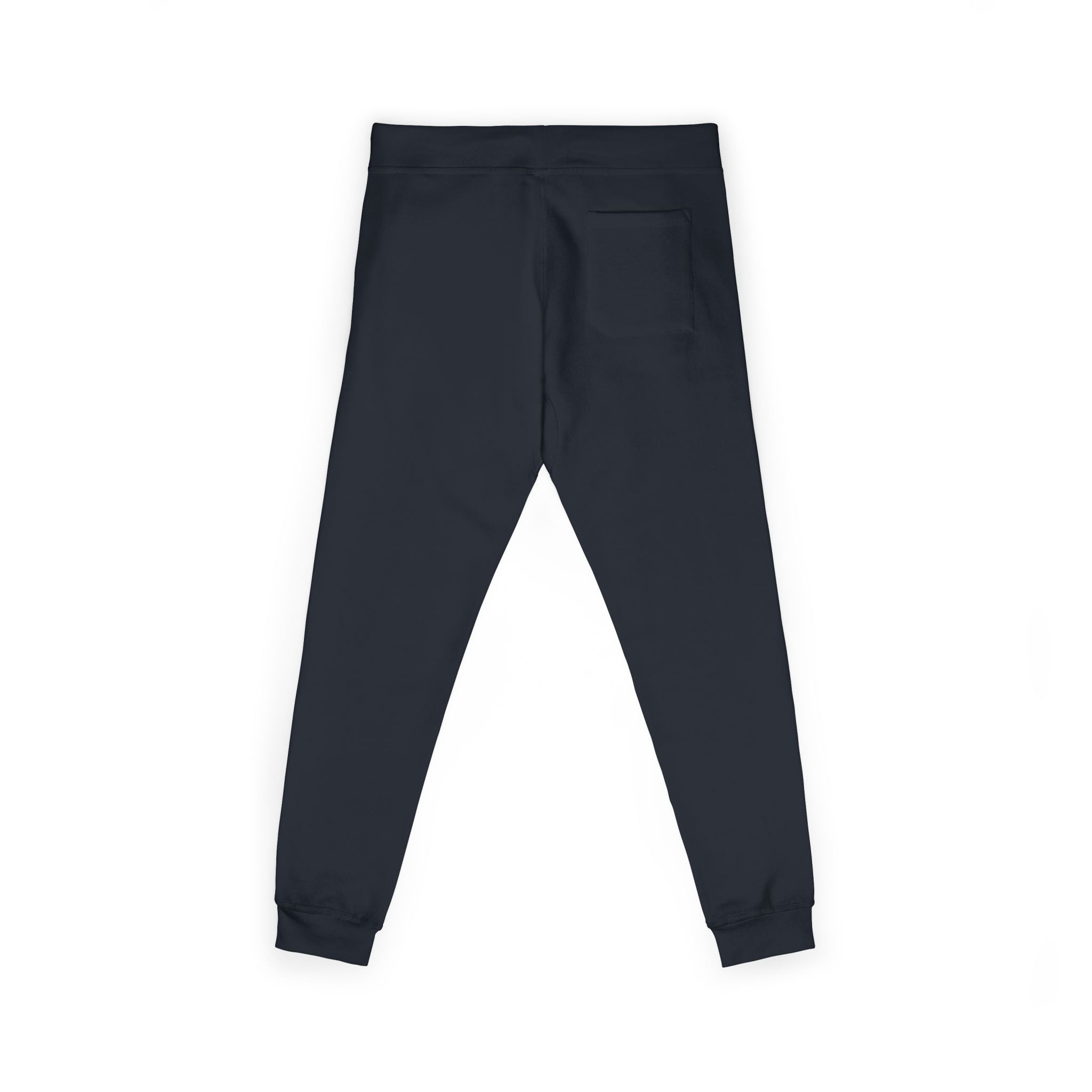 Embroidered Cross Sweatpants — Unisex Fleece Joggers