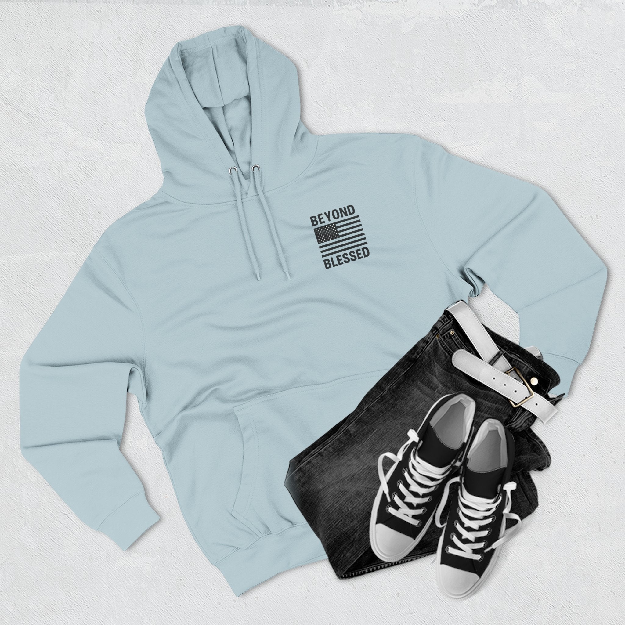 Yahweh Christian Hoodie - Heavyweight Fleece Prayer Apparel | Beyond Blessed