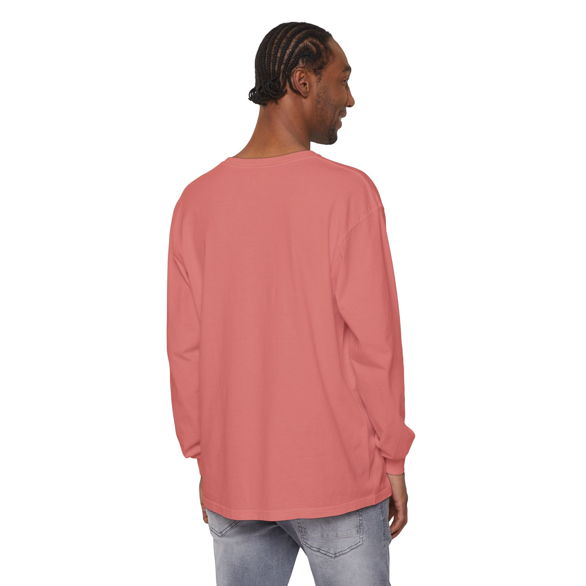 Christian Long Sleeve T-Shirt — "With God All Things Are Possible" (Matthew 19:26)
