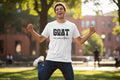 GOAT "God Over All Things" Christian T-Shirt White