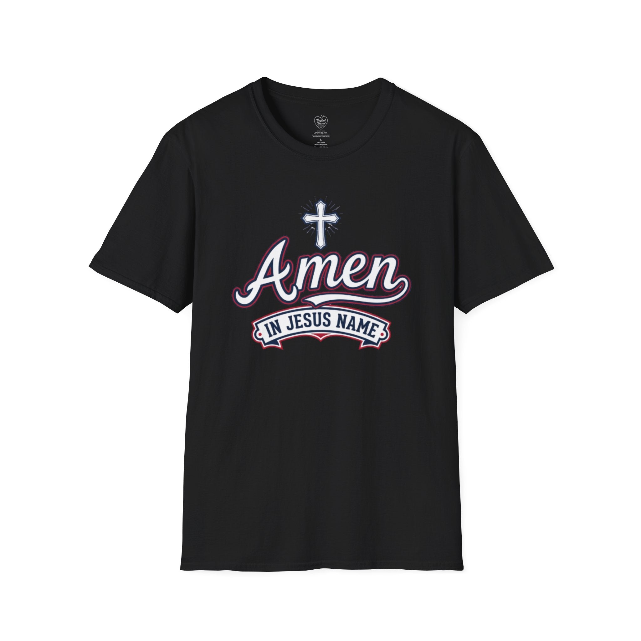 AMEN in Jesus Name Christian T-Shirt — Atlanta A Faith Tee