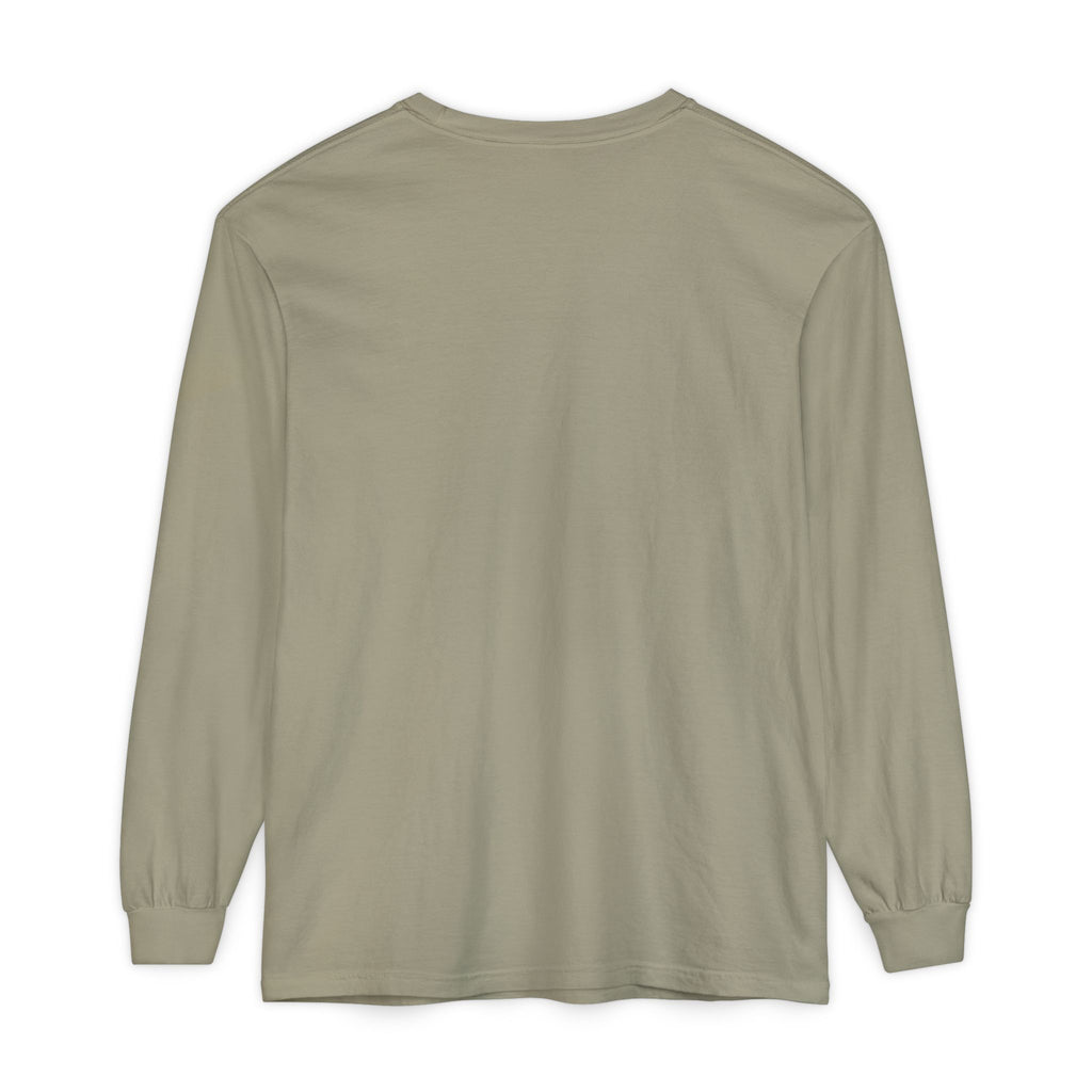 Christian Long Sleeve T-Shirt — "With God All Things Are Possible" (Matthew 19:26)