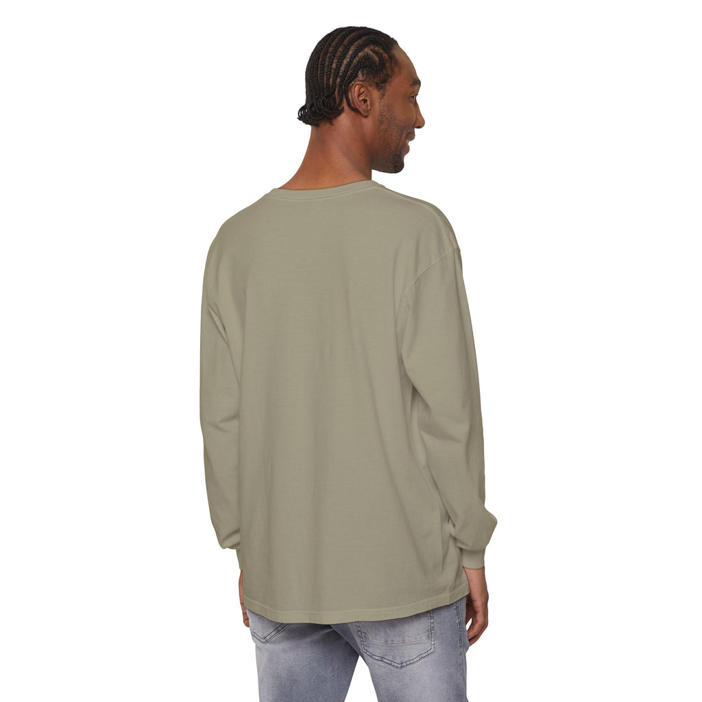Christian Long Sleeve T-Shirt — "With God All Things Are Possible" (Matthew 19:26)