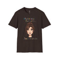 Messy Hair Don't Care — Jesus Still Loves Me T-Shirt Dark Chocolate